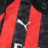 Kid's AC Milan Home Jersey Kit(Jersey+Shorts) 2025/26 - acejersey