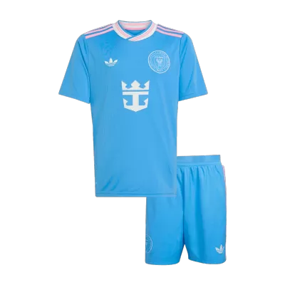Kid's Inter Miami CF Third Away Jersey Kit(Jersey+Shorts) 2025 - acejersey