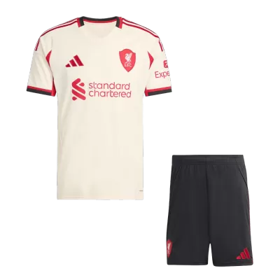 Men's Liverpool Away Jersey (Jersey+Shorts) Kit 2025/26 - acejersey