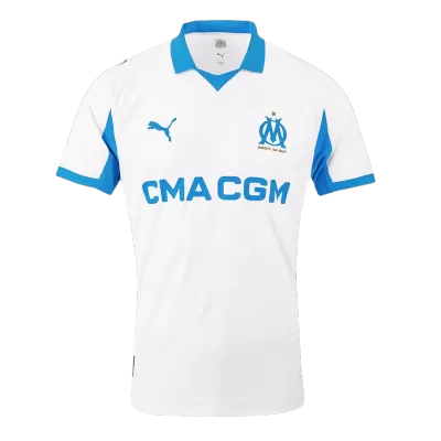 Marseille Home Soccer Jersey 2025/26 - Player Version - acejersey