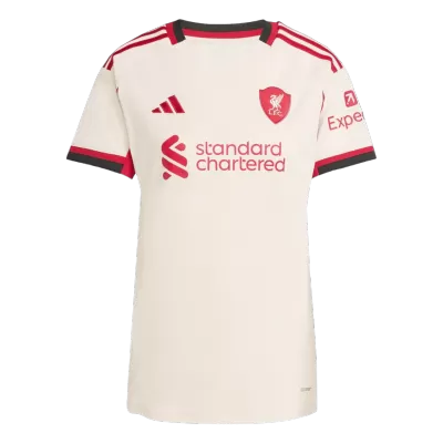 Women's Liverpool Away Soccer Jersey 2025/26 - acejersey